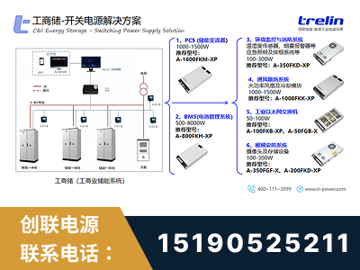 榆树-工商储-开关电源解决方案